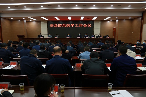 蔡賢忠要求：保持高度清醒 強化組織保障 齊心協力打贏防汛抗旱硬仗