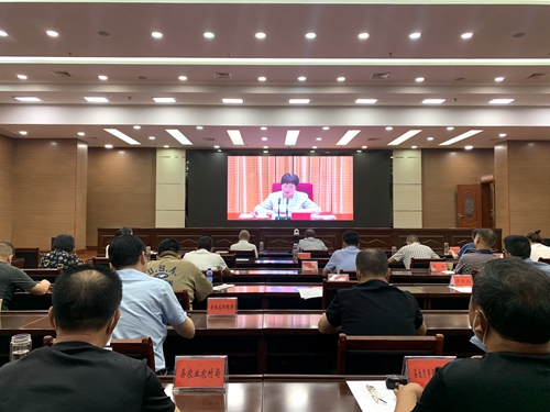 房縣組織收聽收看《中華人民共和國長江保護法》執法檢查培訓動員視頻會