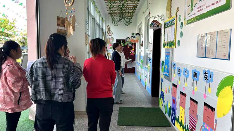 大木中心幼兒園開展“最美教室”系列評比活動