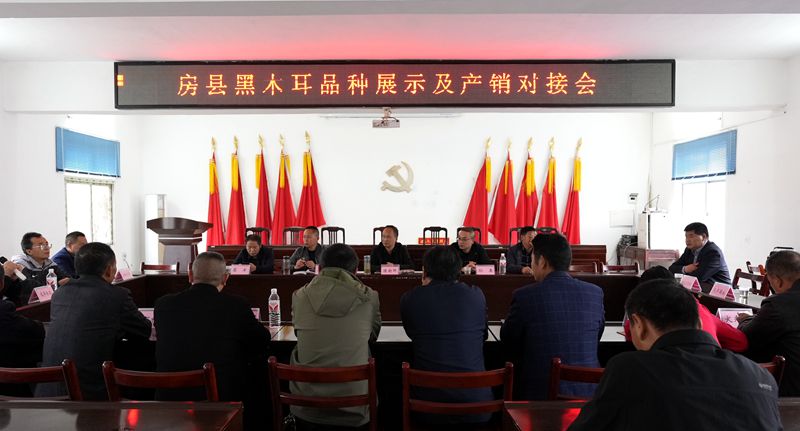 我縣開展黑木耳品種展示和產(chǎn)銷對接工作