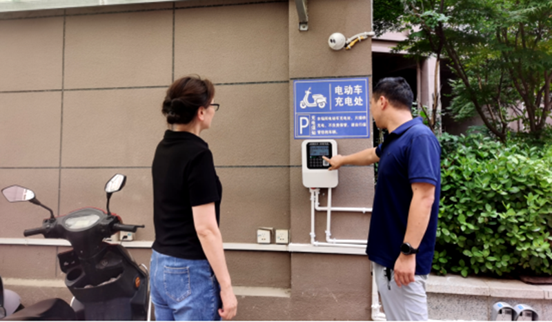 縣發改局認真落實電動自行車充電收費新規