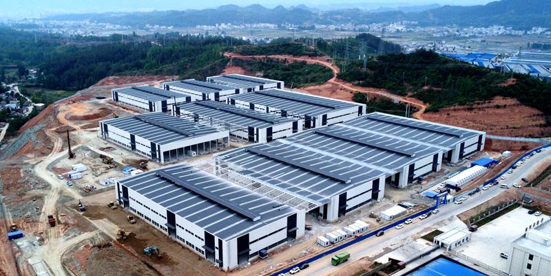 房縣新能源電池拆解產業園項目一期工程穩步推進