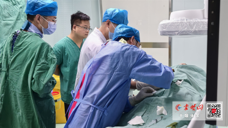 肺部血管畸形引發腦梗塞 十堰人醫介入科成功開展肺動靜脈瘺介入治療
